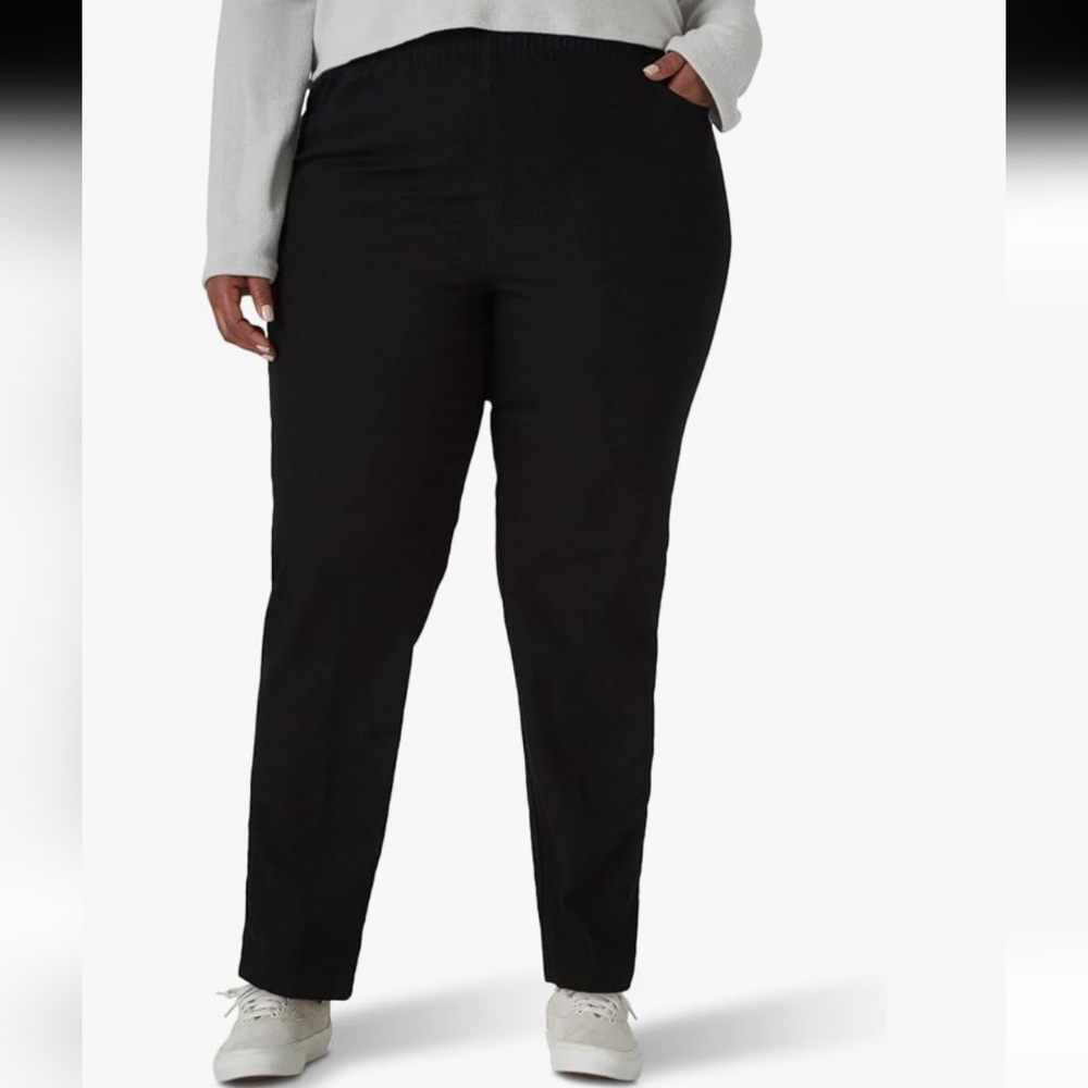 ⭐Black 212 Collection Straight Leg Trousers 22W⭐